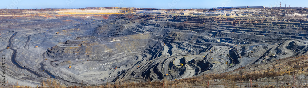 Phosphate mining operations in Queensland